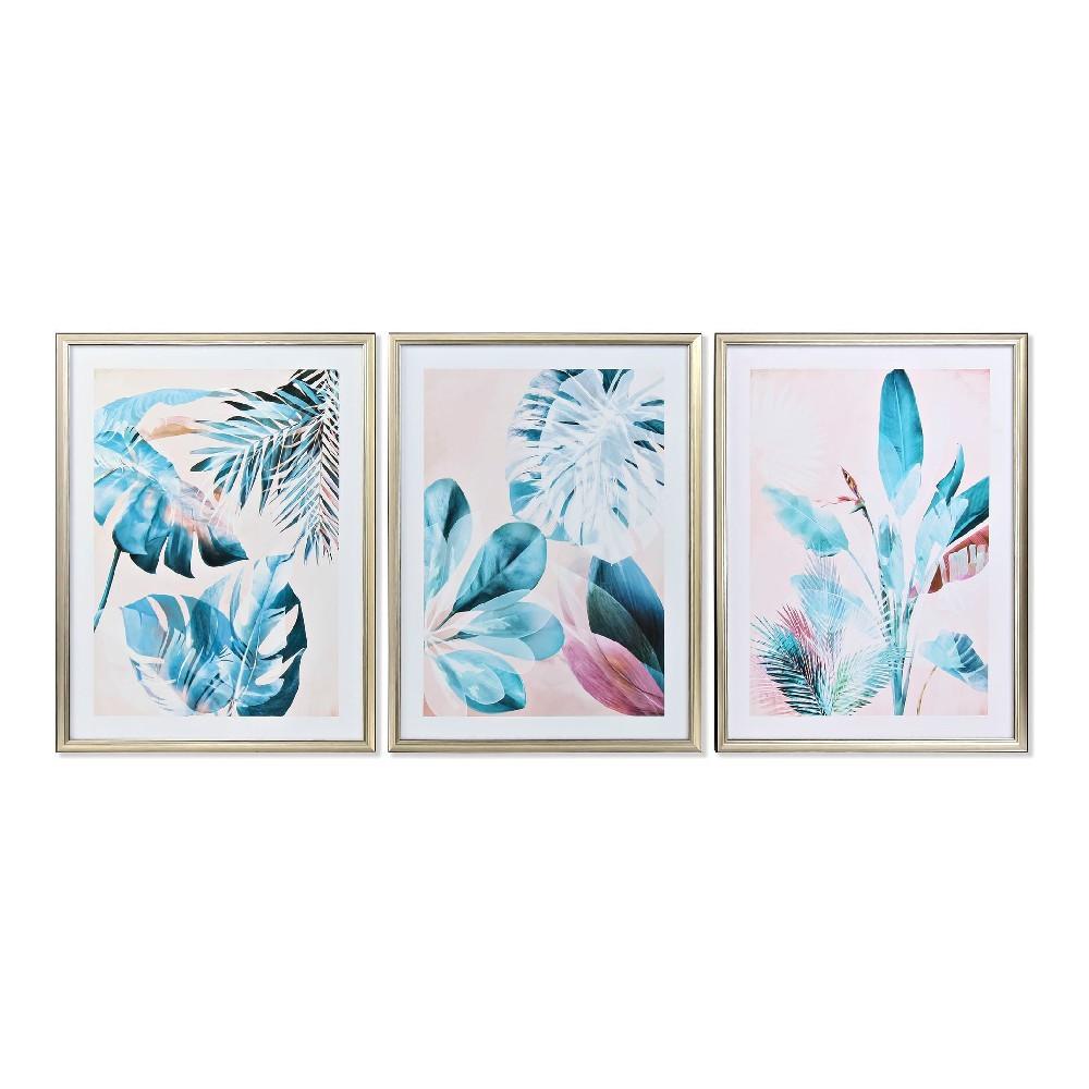 Maleri Tropisk Dele - Dkd Home Decor Maleri  - 8424001804399