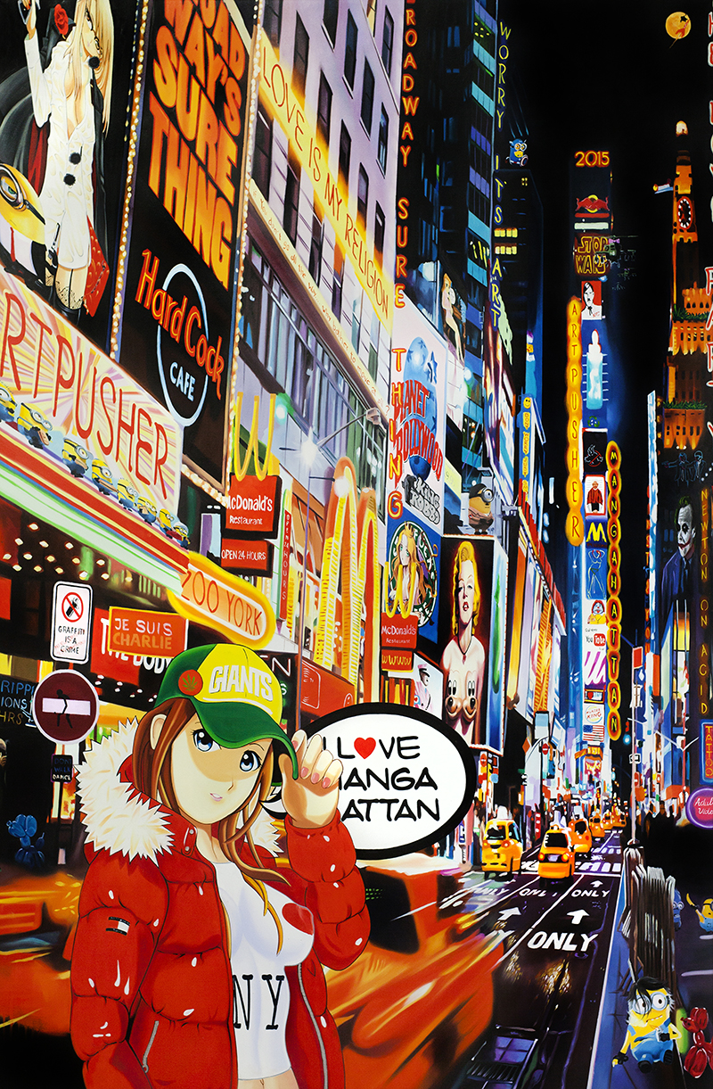 Broadway Sure Thing Artpusher - Artpusher Maleri