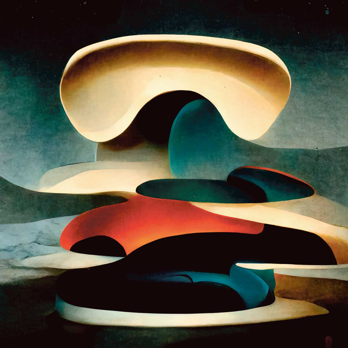 Cloud Lounge Drift Yoma Emptylands - Yoma.emptylands Maleri