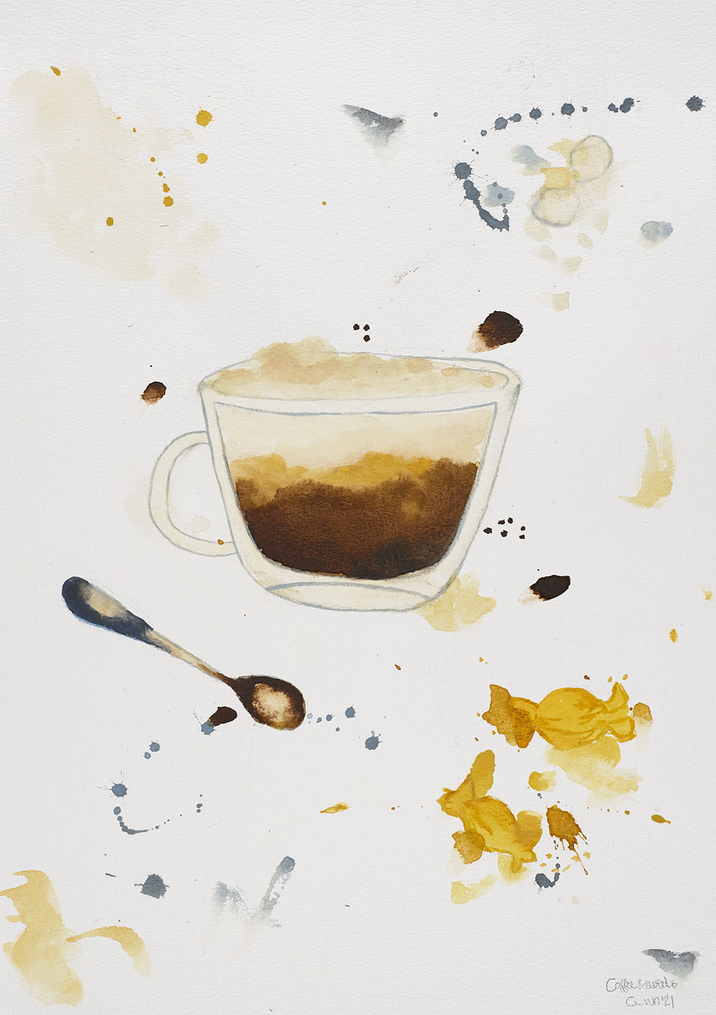 Coffee And Sweets Lille Atelier - Maleri