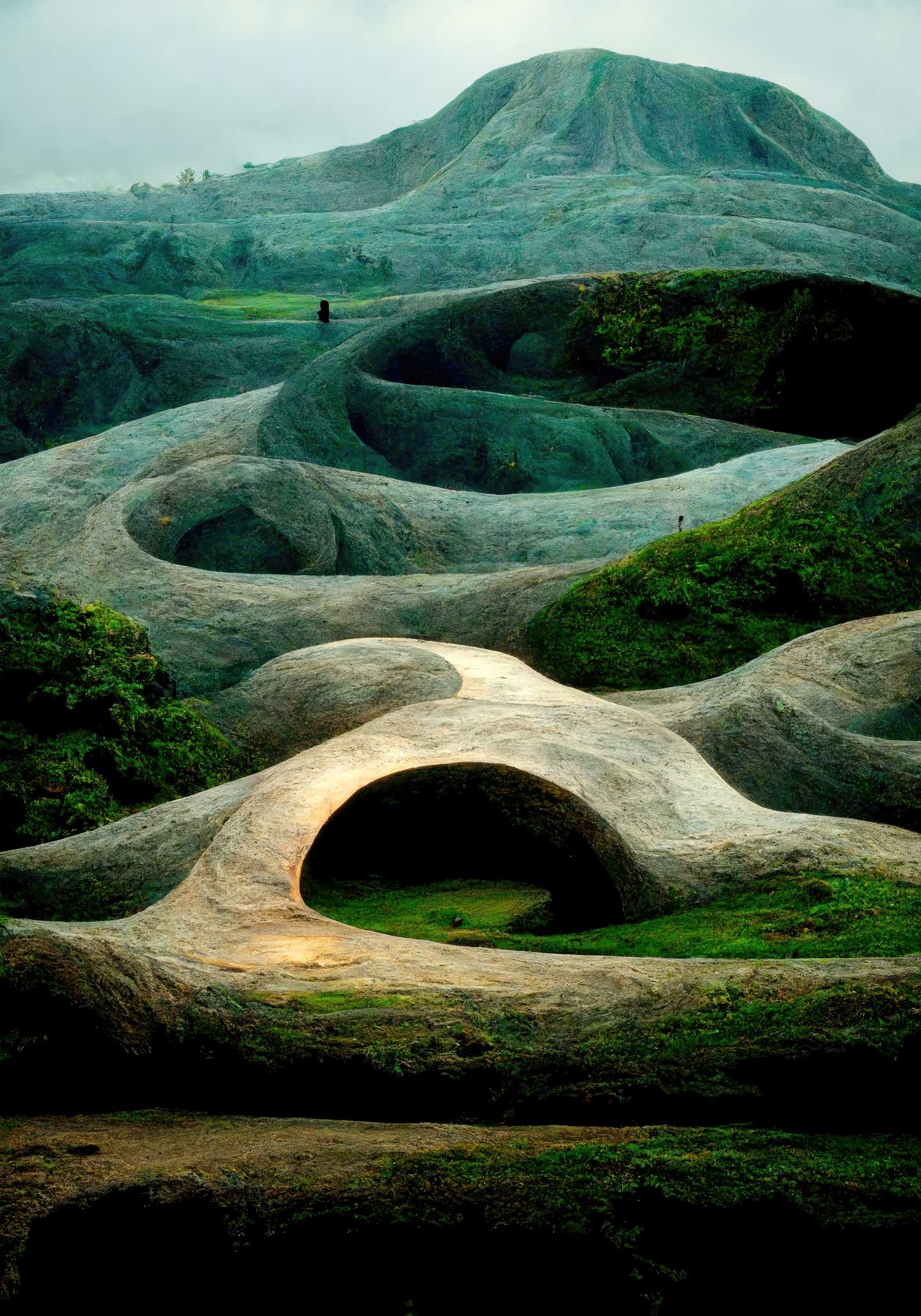 Ethereal Geographies Yoma Emptylands - Yoma.emptylands Maleri