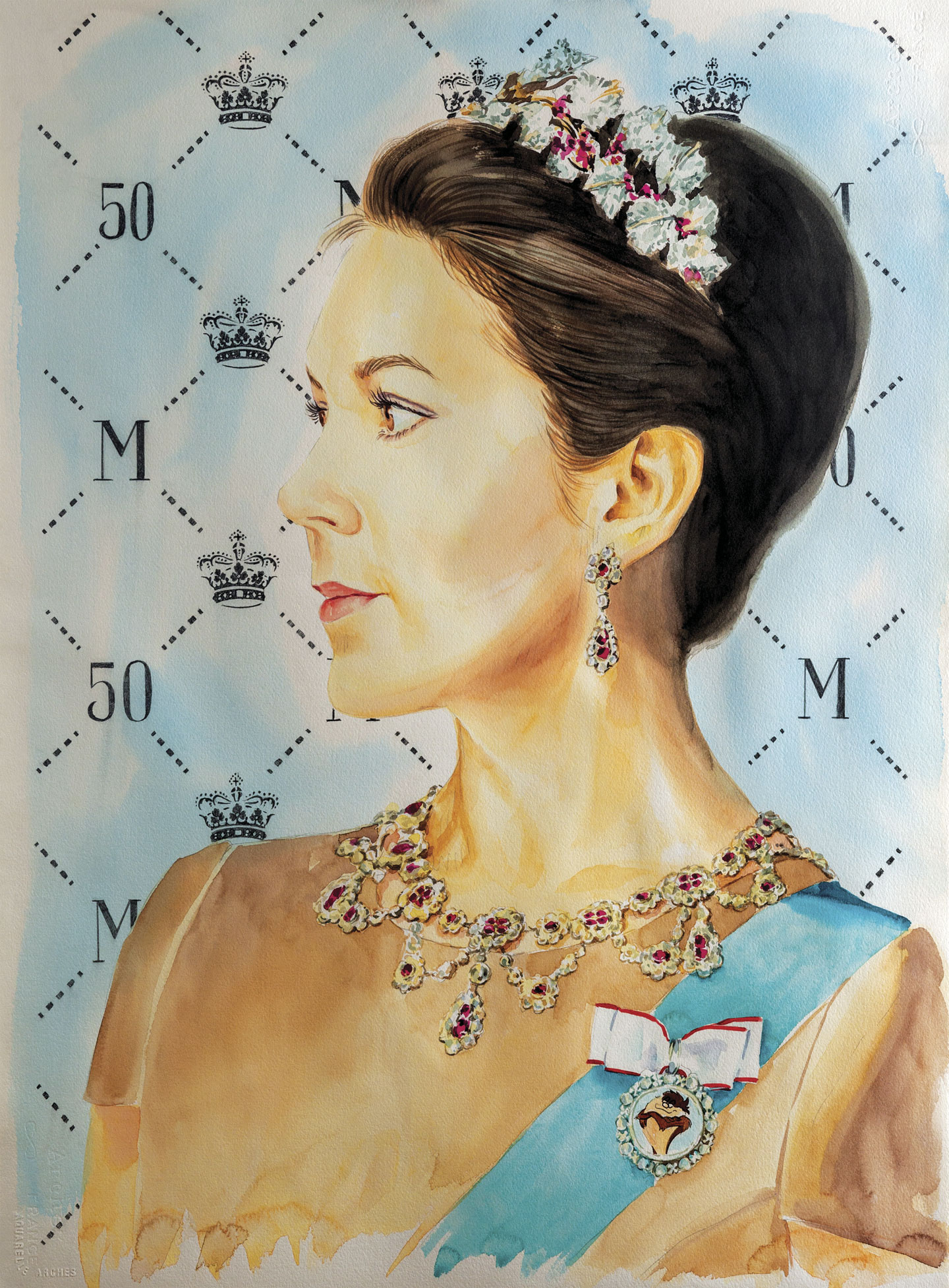 Hkh Mary Artpusher - Artpusher Maleri