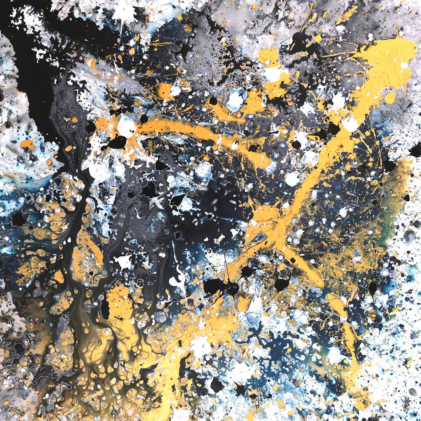 Wild Corals Jacob Lund Art - Jacob Lund Art Maleri