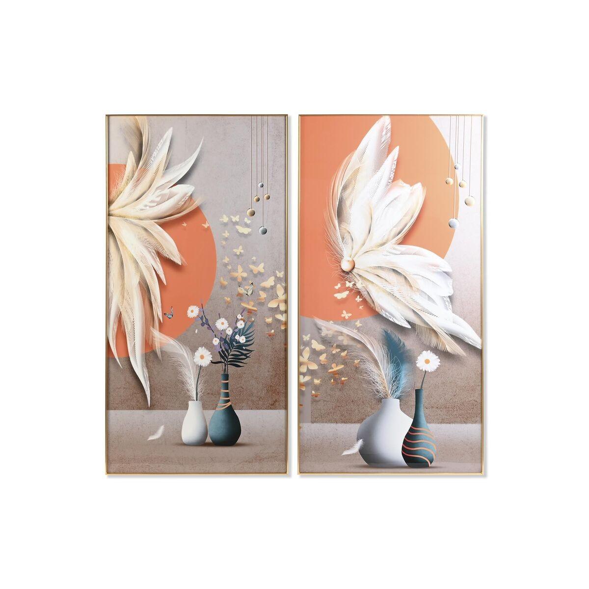 Maleri 160 Vase Enheder - Dkd Home Decor Maleri  - 8424001991174