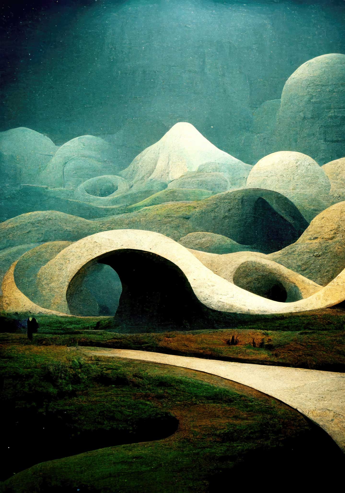 Landform Yoma Emptylands - Yoma.emptylands Maleri