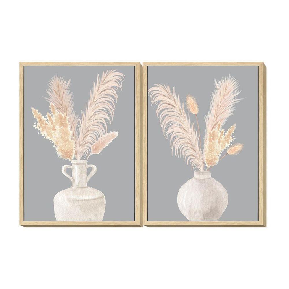Maleri Vase Shabby Chic Enheder - Dkd Home Decor Maleri  - 8424001994007