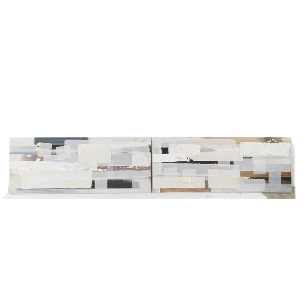 Maleri 150 Abstrakt Moderne Enheder - Dkd Home Decor Maleri  - 8424001931675