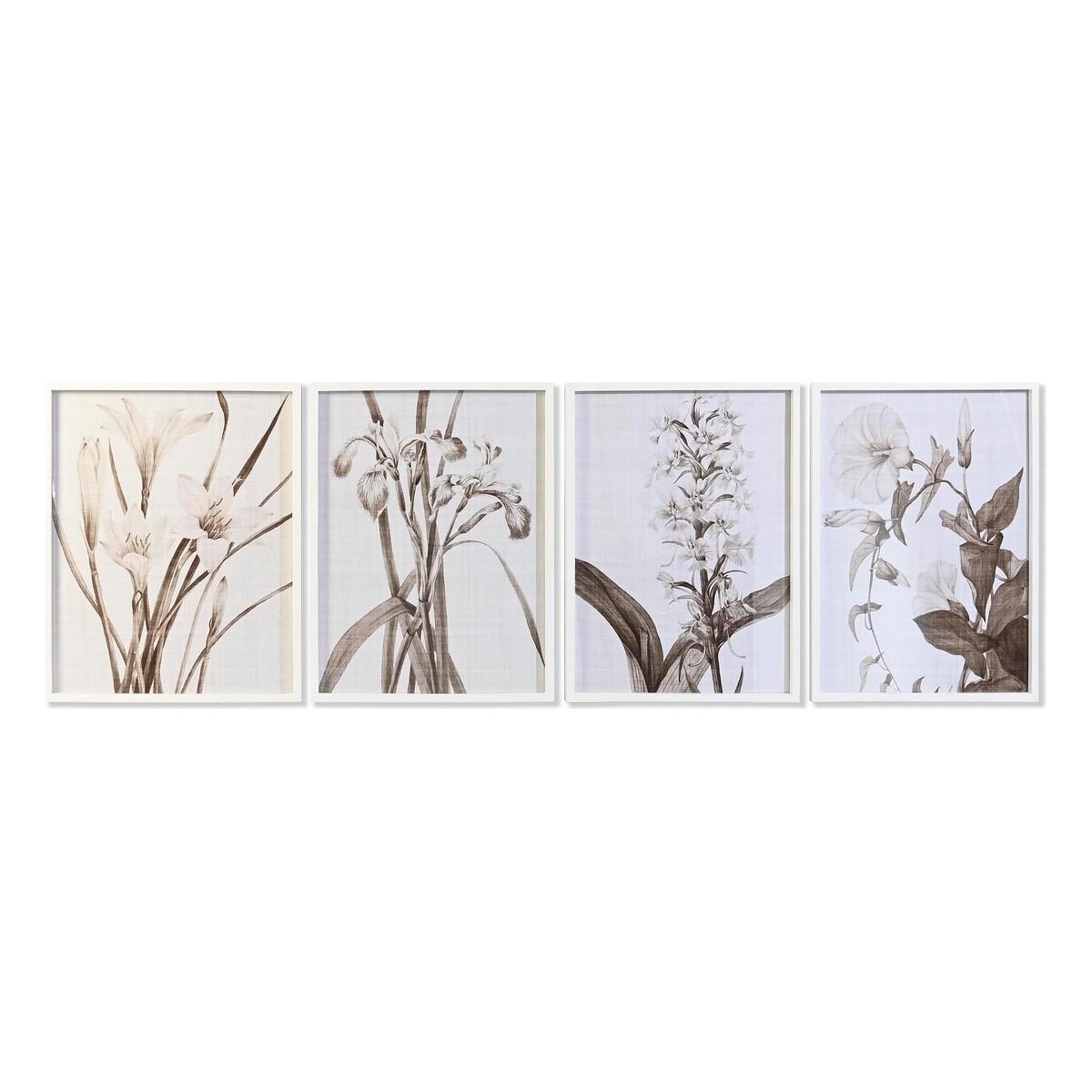 Maleri Krystal Birk Cvetlice Dele - Dkd Home Decor Maleri  - 8424002013608