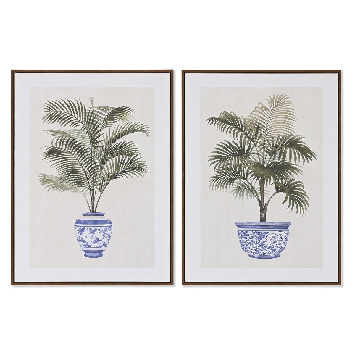 Maleri Home Esprit Palmer Kolonistil Enheder - Maleri  - 8424002117573