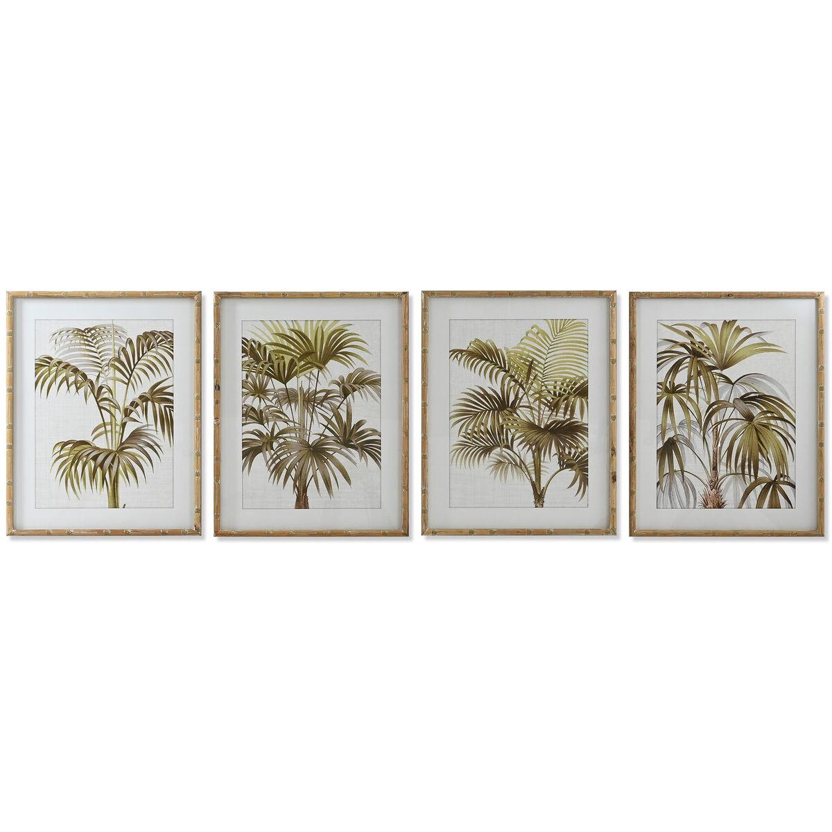 Maleri Home Esprit Palmer Tropisk Enheder - Maleri  - 8424002120757