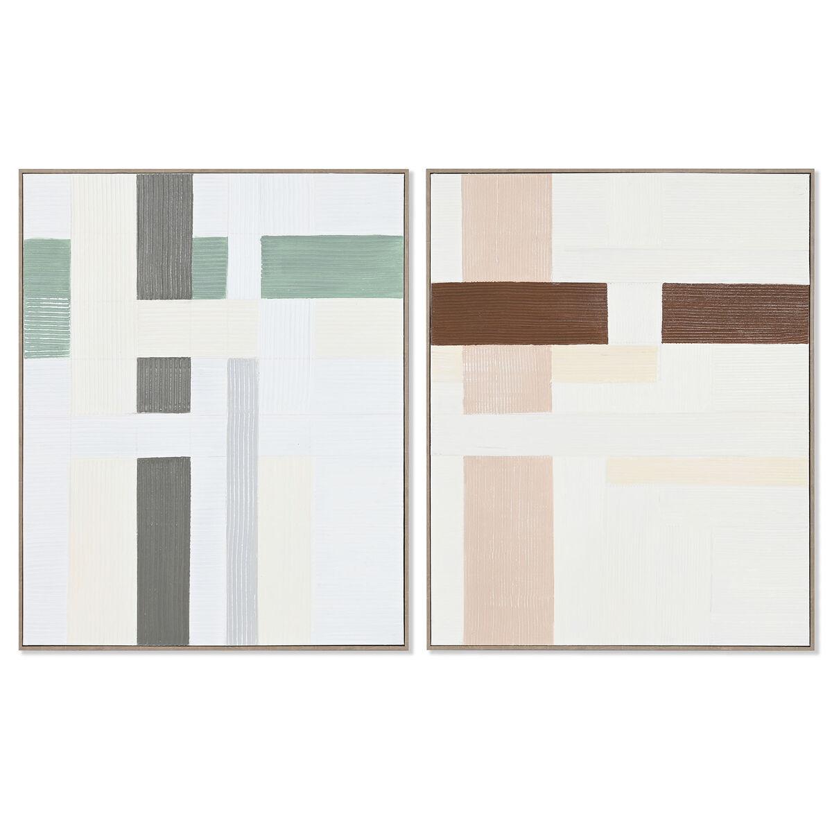 Maleri Home Esprit Abstrakt Urban 102 Enheder - Maleri  - 8424002119409