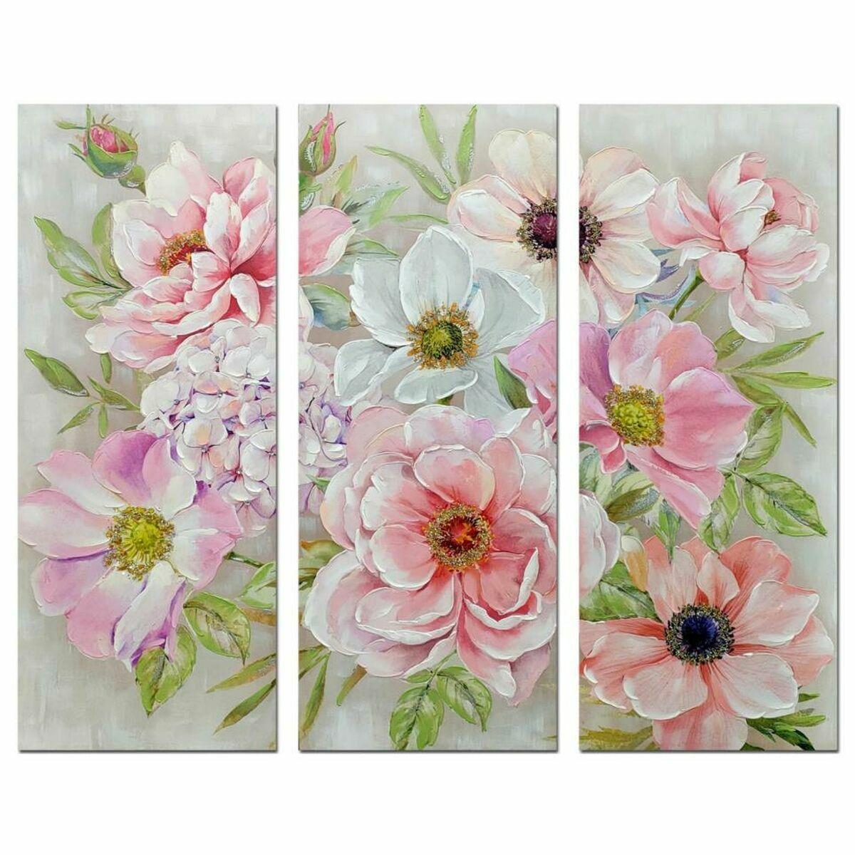 Maleri Cvetlice 150 Shabby Chic Dele - Dkd Home Decor Maleri  - 8424002017163