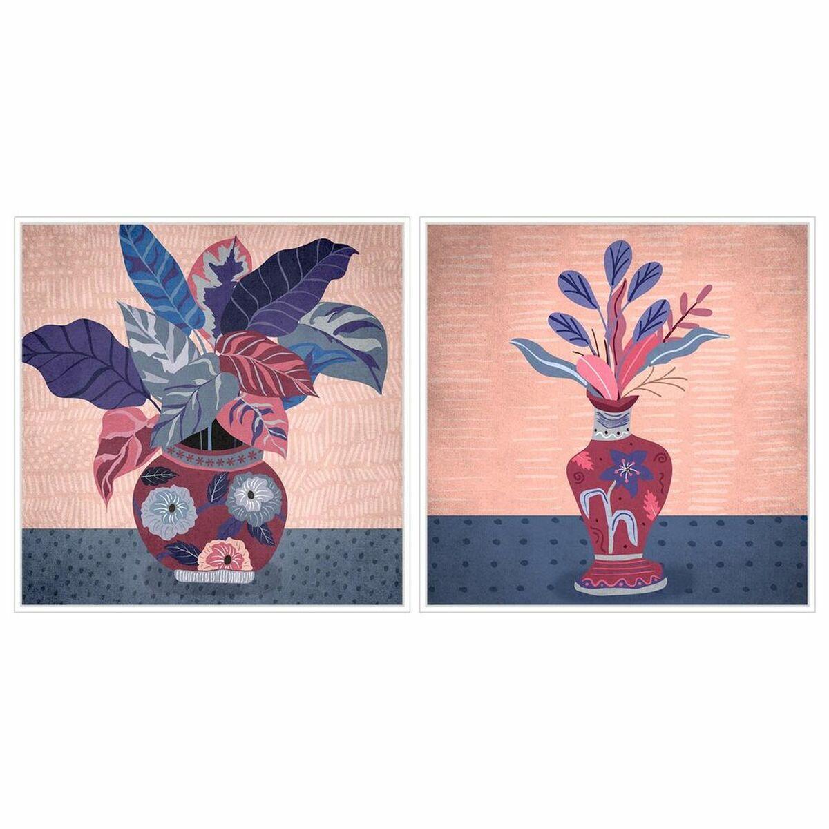 Maleri Vase Skandinavisk Enheder - Dkd Home Decor Maleri  - 8424002046330