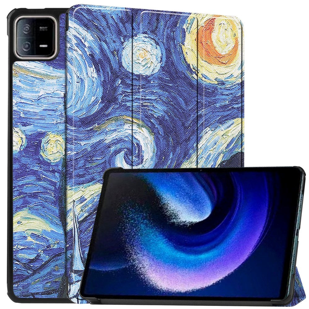 Xiaomi Pad Læder Cover Standerfunktion Maleri - Incover Maleri