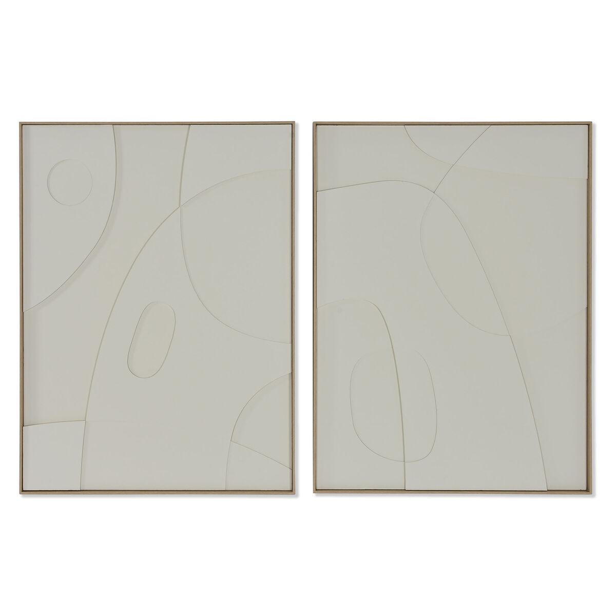Maleri Home Esprit Abstrakt Skandinavisk 100 Enheder - Maleri  - 8424002117719