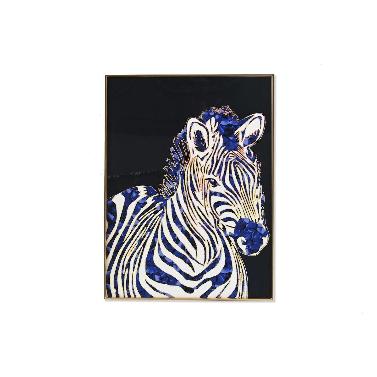 Maleri Zebra Moderne - Dkd Home Decor Maleri  - 8424001991341