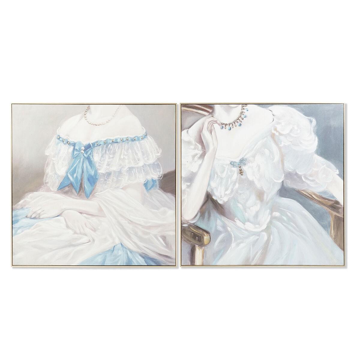 Maleri Dame Traditionel 102 102 Enheder - Dkd Home Decor Maleri  - 8424001931262