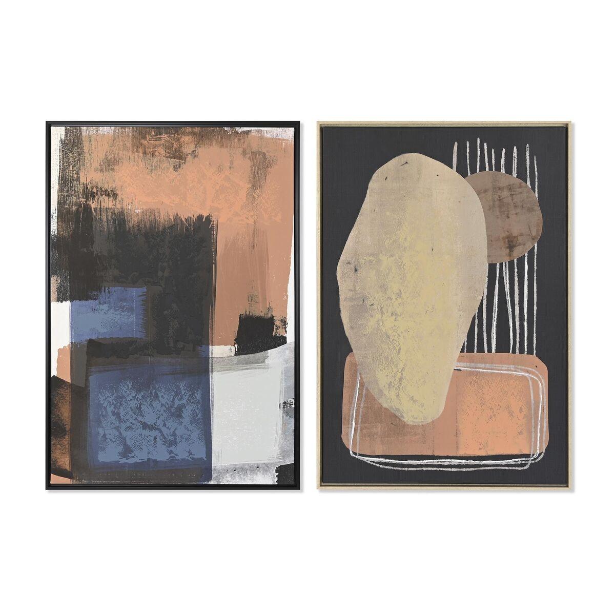 Maleri Abstrakt Urban 123 123 Enheder - Dkd Home Decor Maleri  - 8424002016012
