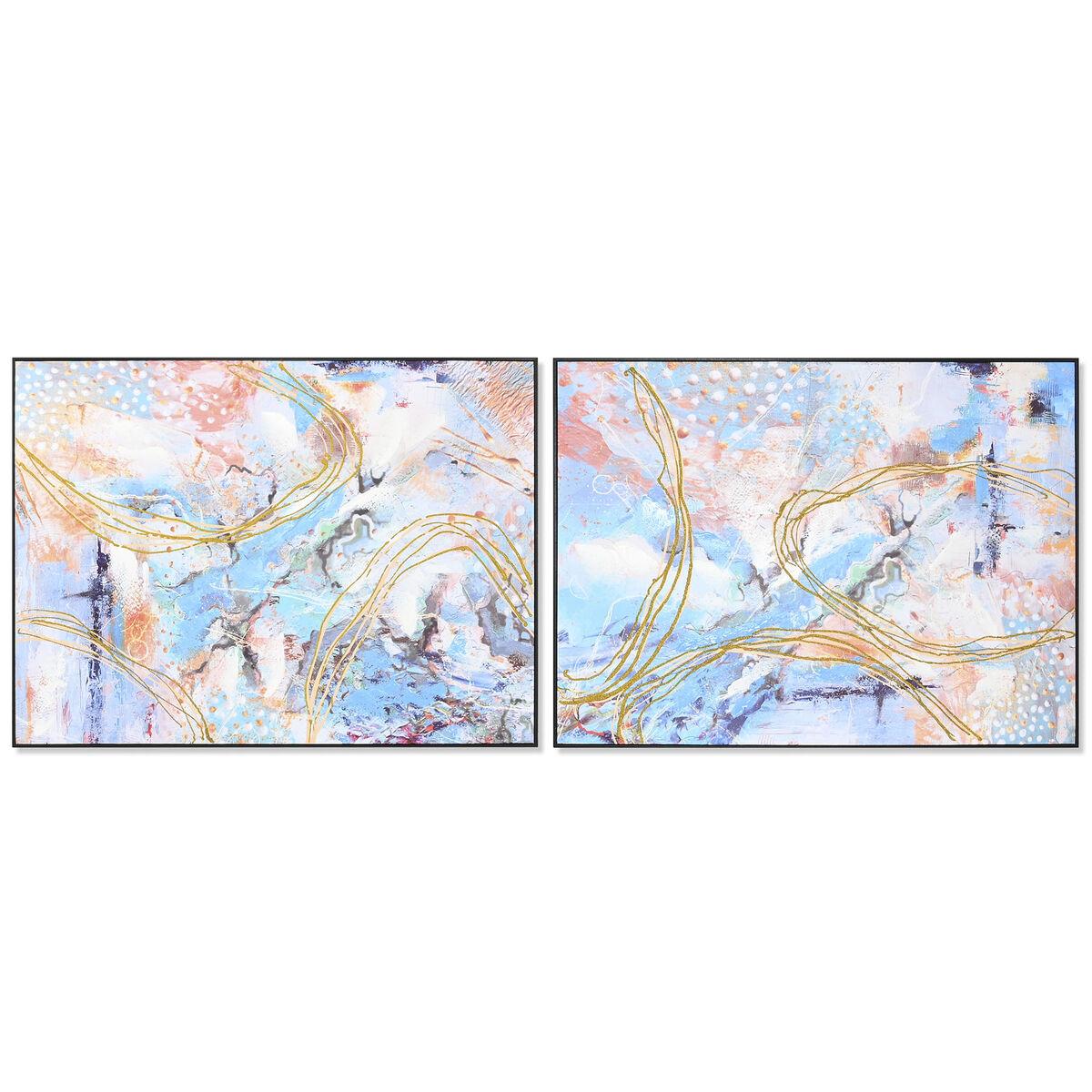 Maleri 122 Abstrakt Moderne Enheder - Dkd Home Decor Maleri  - 8424002046200