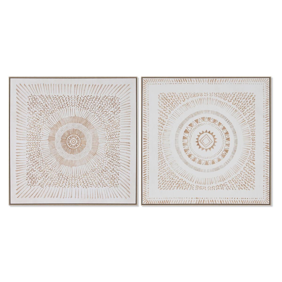 Maleri Home Esprit Mandala Skandinavisk 100 100 Enheder - Maleri  - 8424002117481