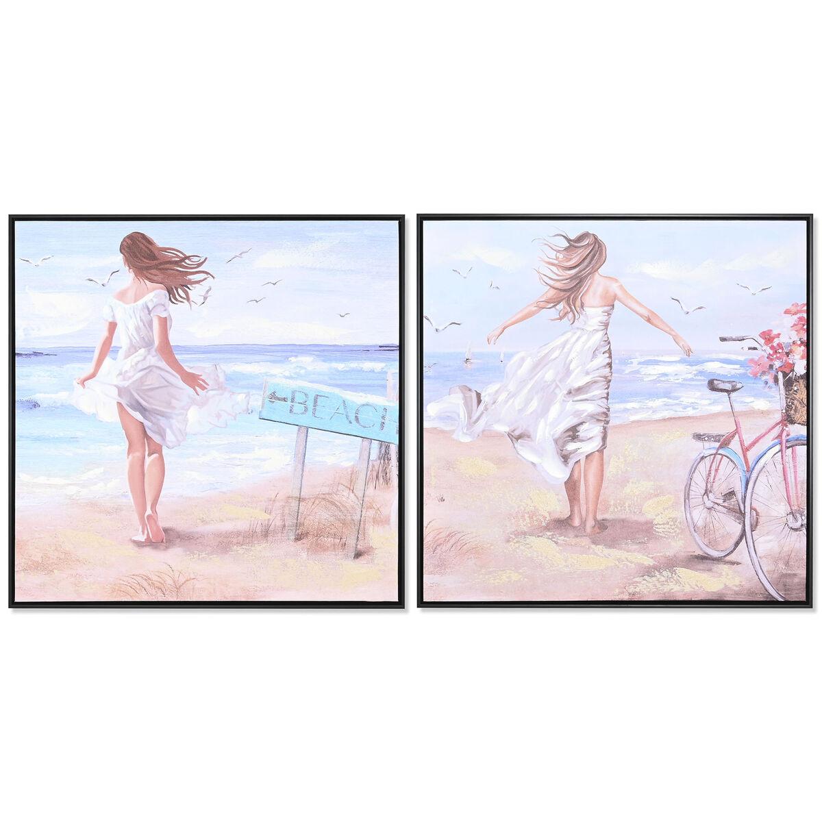 Maleri Middelhavet Enheder - Dkd Home Decor Maleri  - 8424002046163