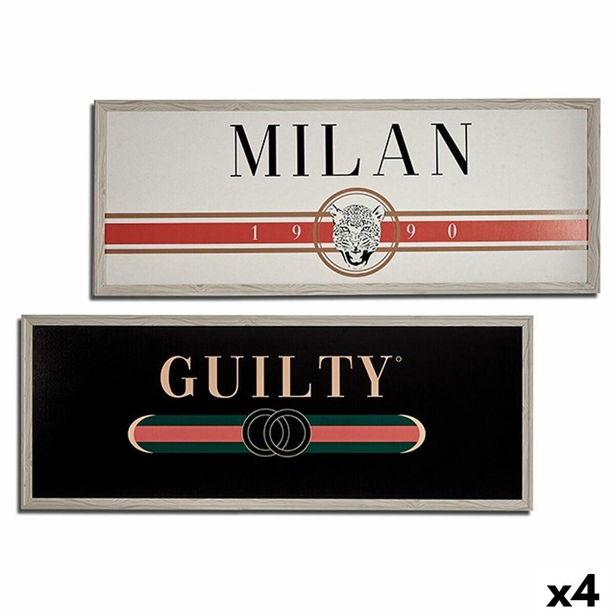 Maleri Guilty Milan Spånplade 121 Enheder - Gift Decor Maleri  - 4899888633693