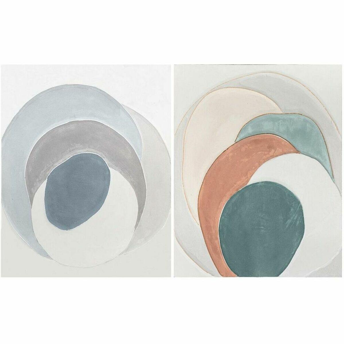 Maleri Moderne Cirkler 100 Enheder - Dkd Home Decor Maleri  - 8424001931361