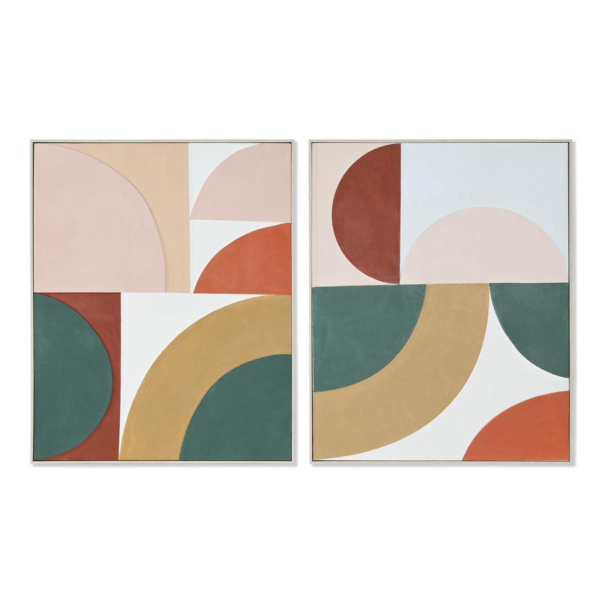 Maleri Home Esprit Abstrakt Urban 100 Enheder - Maleri  - 8424002097028