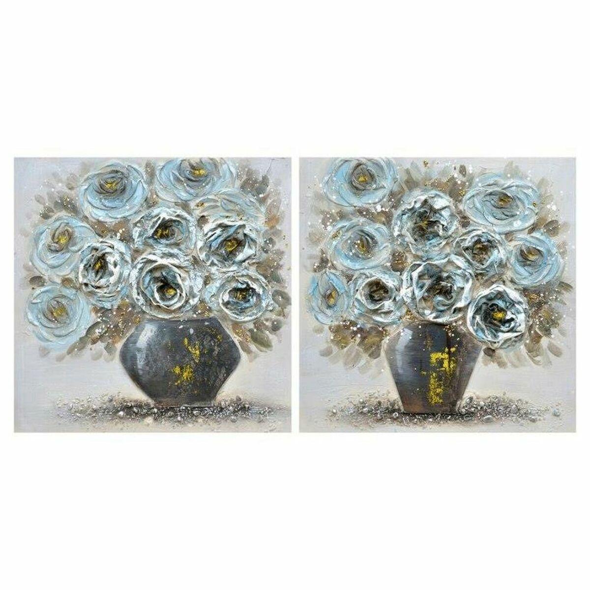 Maleri Dkd Home Decor S3018303 Vase Enheder - Maleri  - 8424001878307