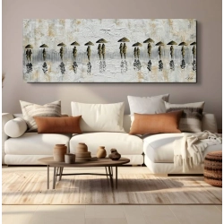 Maleri Golden People - Mynewart.dk Maleri